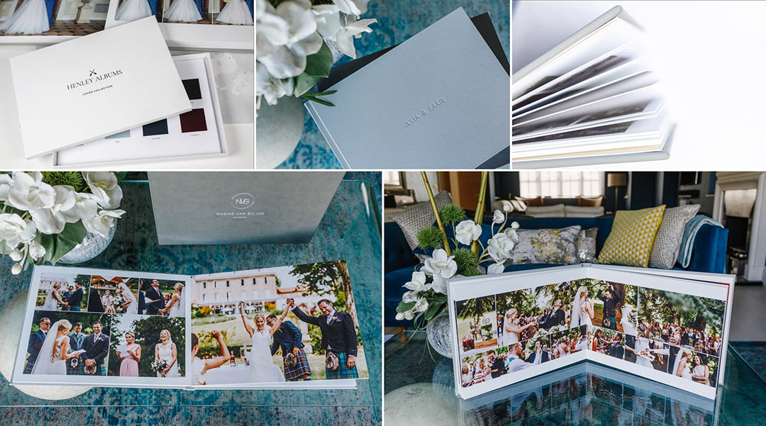Henley wedding album layouts